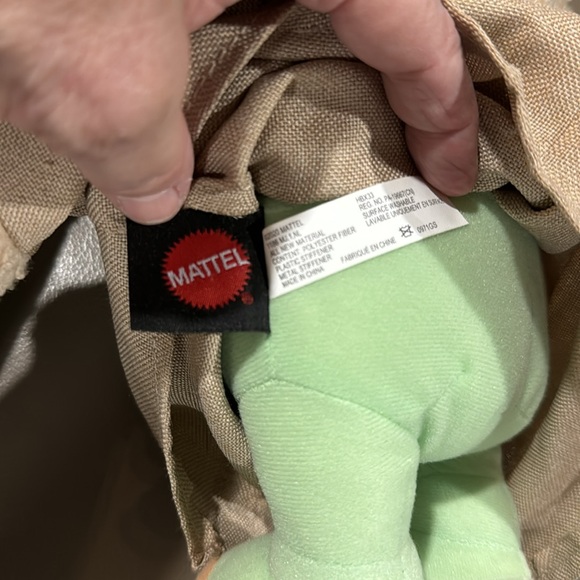 Star Wars Mandalorian Grogu The Child Plush Toy 11" by Mattel - Picture 3 of 5